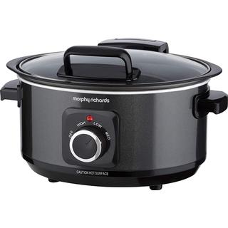 Morphy Richards Sear & Stew Slow Cooker Hinged Lid 6.5L