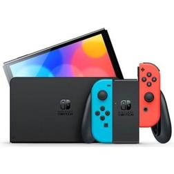 Nintendo Switch OLED Model – Neon Red/Neon Blue